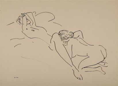 * [Curiosa]. MARQUET (Albert). Sans titre....