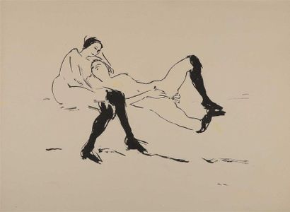 * [Curiosa]. MARQUET (Albert). Sans titre....