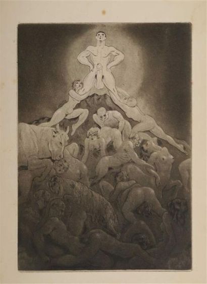 * [Curiosa]. [COLLOT]. PIRON (Alexis). Ode...