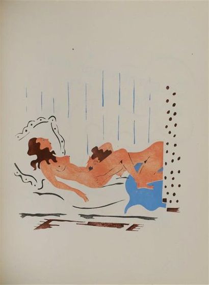 * [Curiosa]. ANONYME. Proverbes en 60 gouaches...