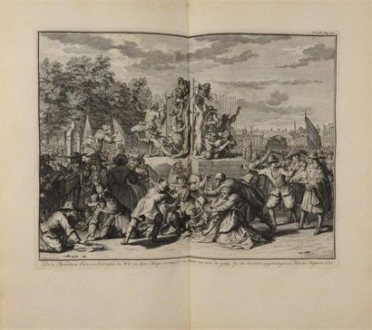 * LE CLERC (Jean). Geschiedenissen de Vereenigde...