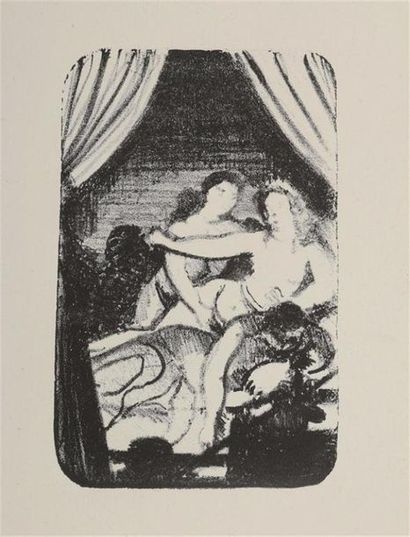* [Curiosa]. DERAIN. LA FONTAINE (Jean de)....