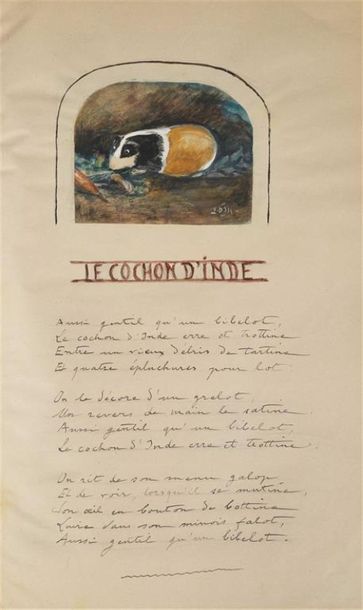 Lucie Delarue-Mardrus (Honfleur, 1874 - Château-Gontier,...