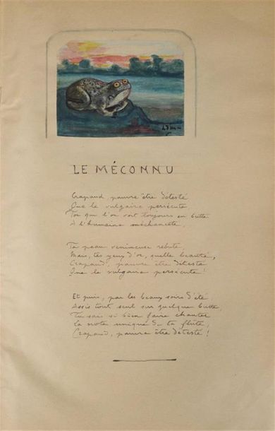 Lucie Delarue-Mardrus (Honfleur, 1874 - Château-Gontier,...
