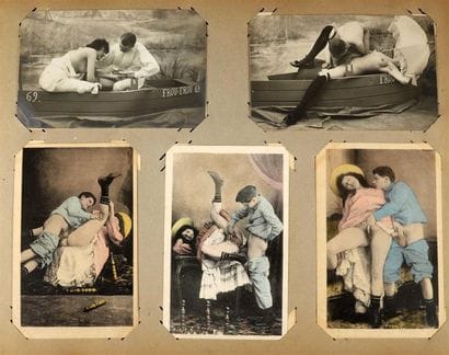 * [Curiosa] [Photographies]. Album de photographies...