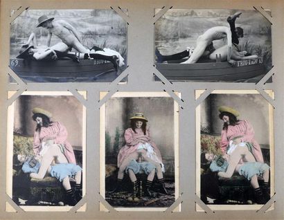 * [Curiosa] [Photographies]. Album de photographies...