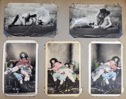 * [Curiosa] [Photographies]. Album de photographies...