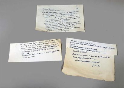 ERRATUM : LES LETTRES ATTRIBUEES A HUYSMANS...