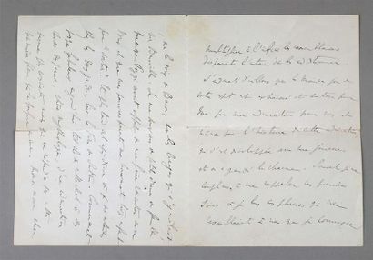 PROUST (Marcel). Lettre autographe signée....
