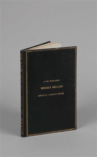 [Paris]. LE ROUX DE LINCY. Notice sur le...