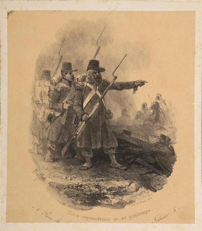RAFFET (Denis-Auguste-Marie). Retraite de...
