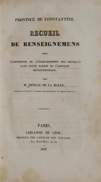 VARIA. MILITARIA, COLONISATION DE L'AFRIQUE...