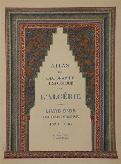 KHANZADIAN (Z.). Atlas de géographie historique...