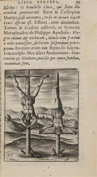 [Livre du XVIe s.]. LIPSE (Juste). De cruce...