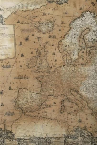 [Europe] [Carte]. FER (Nicolas de). L'Europe...