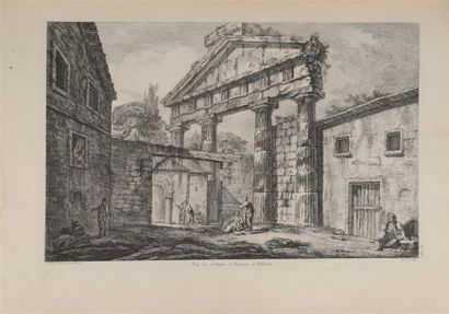 LE ROY (Julien). Les ruines des plus beaux...