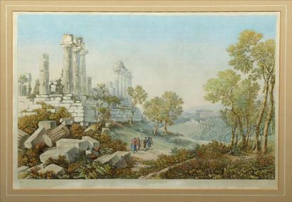 [Italie] [Sicile]. CASSAS (Louis-François,...