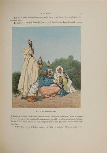 LALLEMAND (Charles). Tunis et ses environs....
