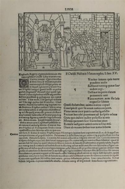 [Post-incunable illustré]. OVIDE. Habebis...