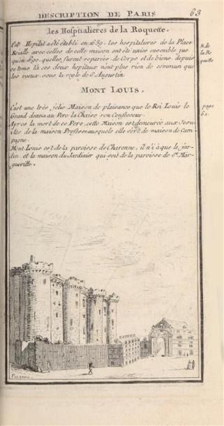 PASQUIER (Jacques Jean), DENIS (Louis). Plan...