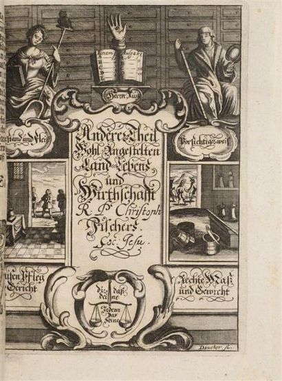 FISCHER (Christoph). Fleissiges Herren-Auge,...