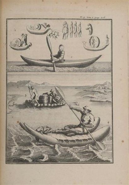 LAFITAU (Joseph Francois). Moeurs sauvages...