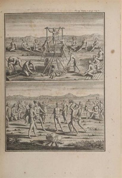 LAFITAU (Joseph Francois). Moeurs sauvages...