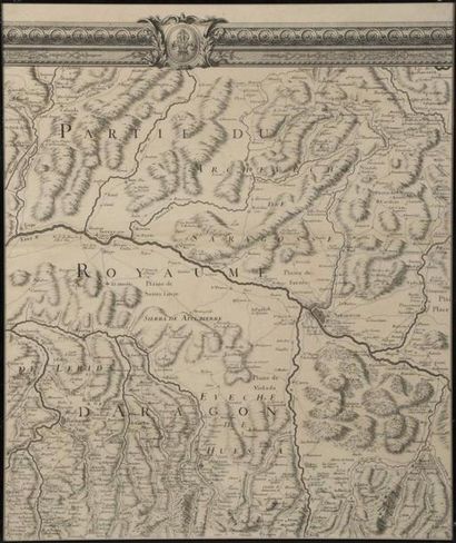 [Pyrénées] [Carte]. ROUSSEL. Carte générale...