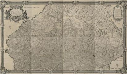 [Pyrénées] [Carte]. ROUSSEL. Carte générale...