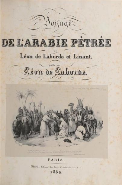 LABORDE (Léon de) ; LINANT (Adolphe). Voyage...