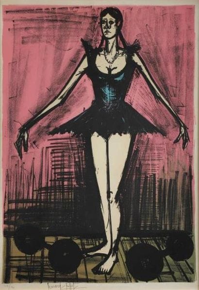 Bernard BUFFET (1928-1999).
La danseuse aux...