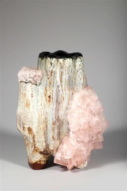 ** LUKAS WEGWERTH (né en 1984).
Vase en céramique...