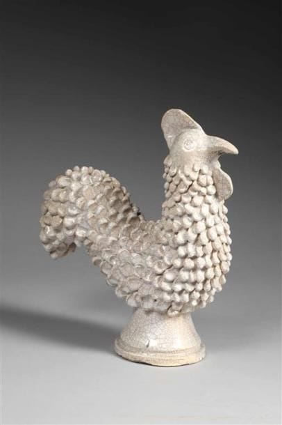 PAUL POUCHOL (1904-1963) (attribué à).
Coq,...