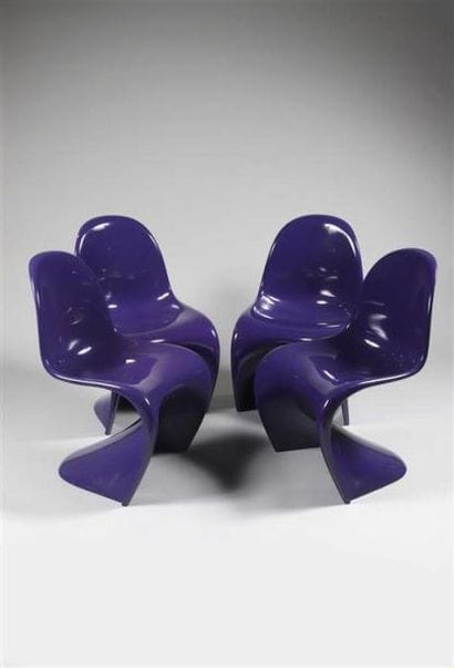 WERNER PANTON (1926-1998) & HERMAN MILLER.
Suite...