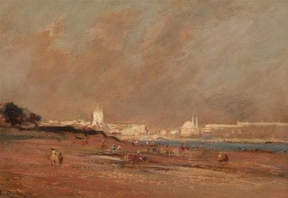 Édouard DUFEU (1836-1900).
A l'approche du...
