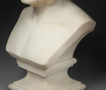 Jules CLÉMENT (1800-1871).
Buste de Gustave...