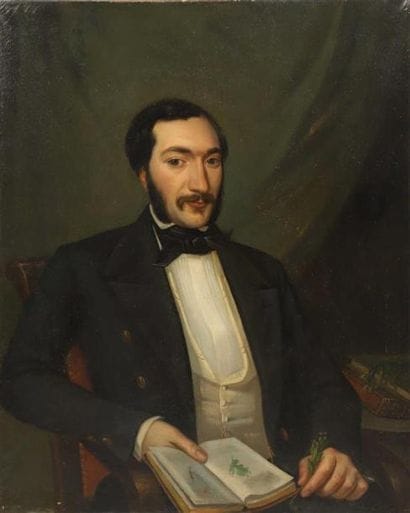 École FRANÇAISE du XIXe siècle.
Portrait...