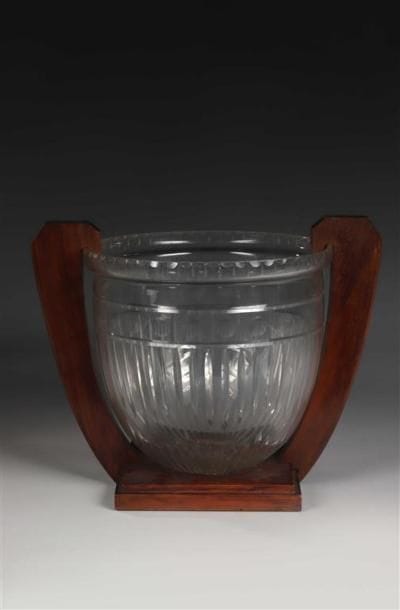 AUGUSTE HOUILLON (1885-1954) & CRISTALLERIE...