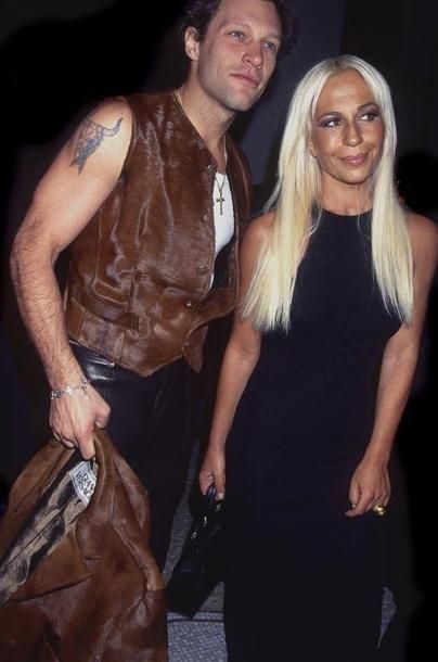 JON BON JOVI & DONATELLA VERSACE.
By Rose...