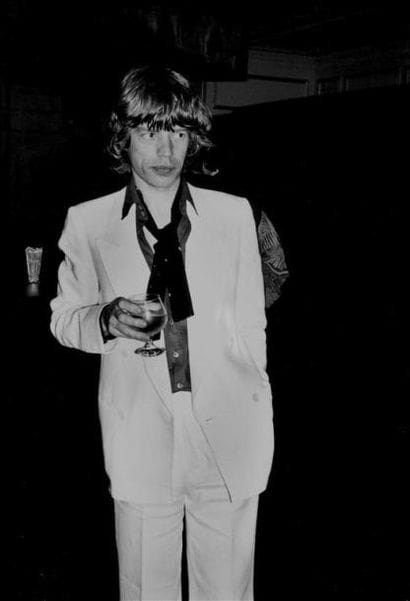 MICK JAGGER AT BIANCA JAGGER'S BIRTHDAY.
By...