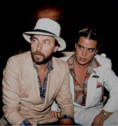 BERNARD FAUCHER WITH HIS WIFE MARGAUX HEMINGWAY.
By...