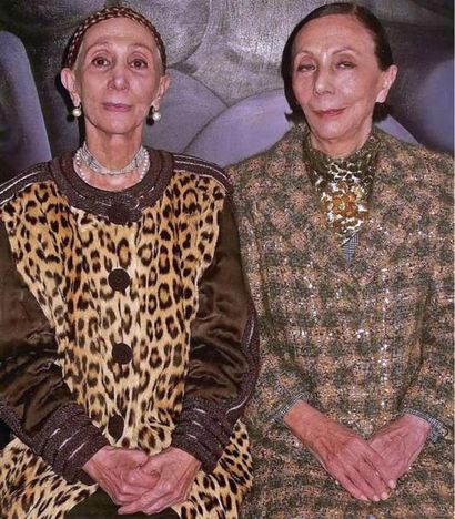 TWO SISTERS: CAROLINE & ELISE RUEDA IN THEIR...