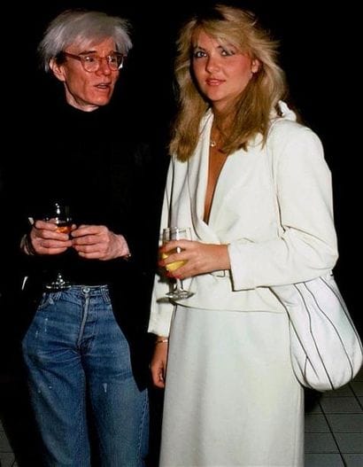 ANDY WARHOL & CORNELIA GUEST.
By Rose Hartman.
Studio...