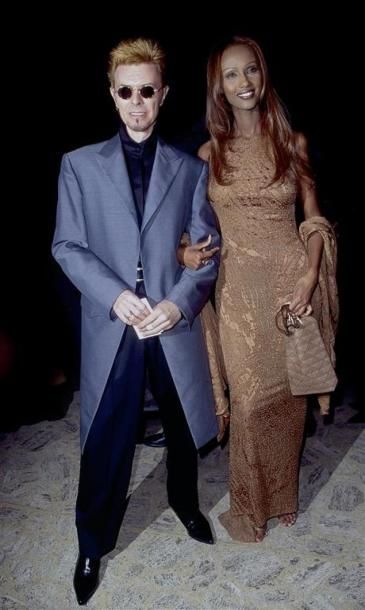DAVID BOWIE & IMAN.
By Rose Hartman.
CFDA...