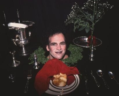 MAN'S HEAD ON TABLE.
By Rose Hartman.
Halloween,...