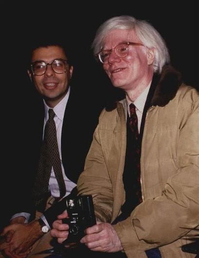 BOB COLACELLO & ANDY WARHOL.
By Rose Hartman.
Fashion...