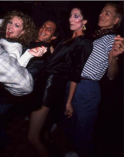 CHER & FRIENDS DANCING.
By Rose Hartman.
Studio...