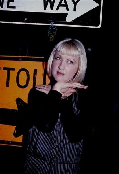 CINDY LAUPER.
By Rose Hartman.
Greenwich...