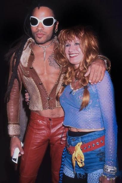 LENNY KRAVITZ & BETSEY JOHNSON.
By Rose Hartman.
Backstage,...