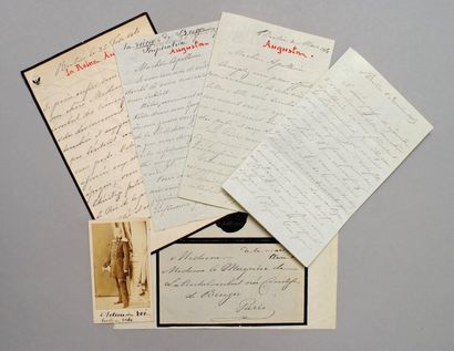 AUGUSTA DE PRUSSE. 1811-1890. NÉE VON SACHSENWEIMAR-...